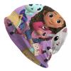 Gabbys Dollhouses Cartoon Skullies Beanies Hats Cute Fashion Unisex Outdoor Cap Warm Head Wrap Bonnet Hat