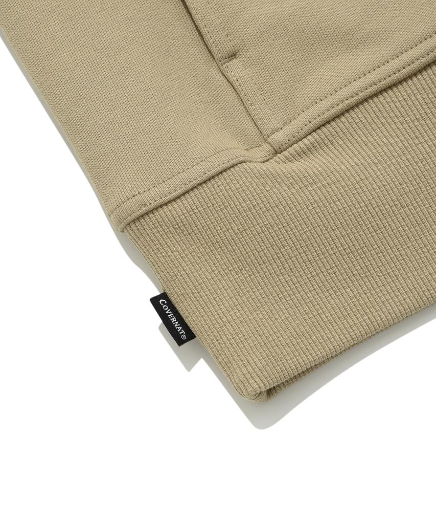 COVERNAT Heavyweight Oversized Sweatshirt Beige
