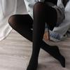 15D Titanstahl Mikrodruck Matte Strumpfhose - Laufmaschenfest, Hochelastisch, Bare-Leg-Look für Damen
