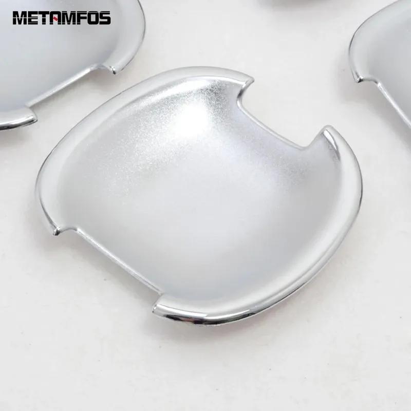 For Kia Sportage 2011-2013 2014 2015 Chrome Side Door Handle Bowl Cover Trim Protection Cap Exterior Accessories Car Styling