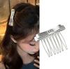 Princess Style Insert Comb Clip Women Girls Sweet Bangs Clip Hairpins Back Head Headdress Broken Hair Finishing Tools Hair Clip