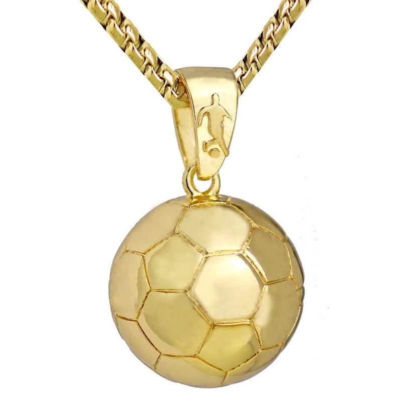 European and American punk hip-hop rock sports style solid basketball necklace, trendy men's titanium steel pendant, couple pendant