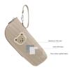 Design Baby Bottle Tote Bag with Aluminum Foil Insulation Bags Cute Bear Water Bottle Thermal Storage Pouch with Stroller Hook