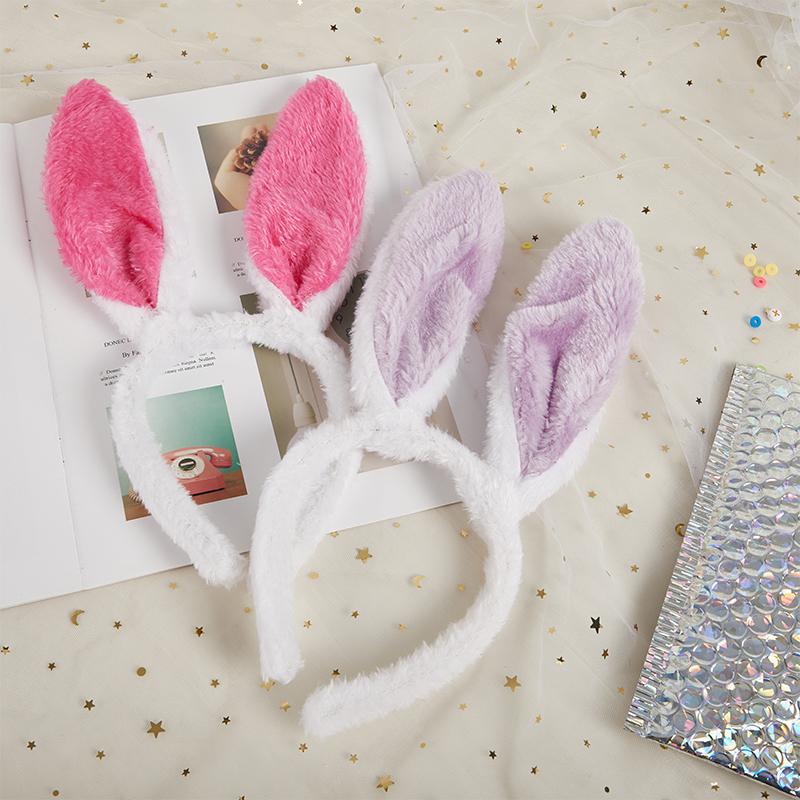 Cute Easter Bunny Ears Headwear Rabbit Ears Headband Rabbit Headwears Bunny