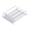 Drink Organizer for Fridge Adjustable Refrigerator Self Pushing Soda Can Dispenser for Garage Cooler
