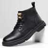2025 Direct Sales 2025 Autumn and Winter New Men's Martin Boots Versatile Trend Casual Short Boots British Style Men's Boots