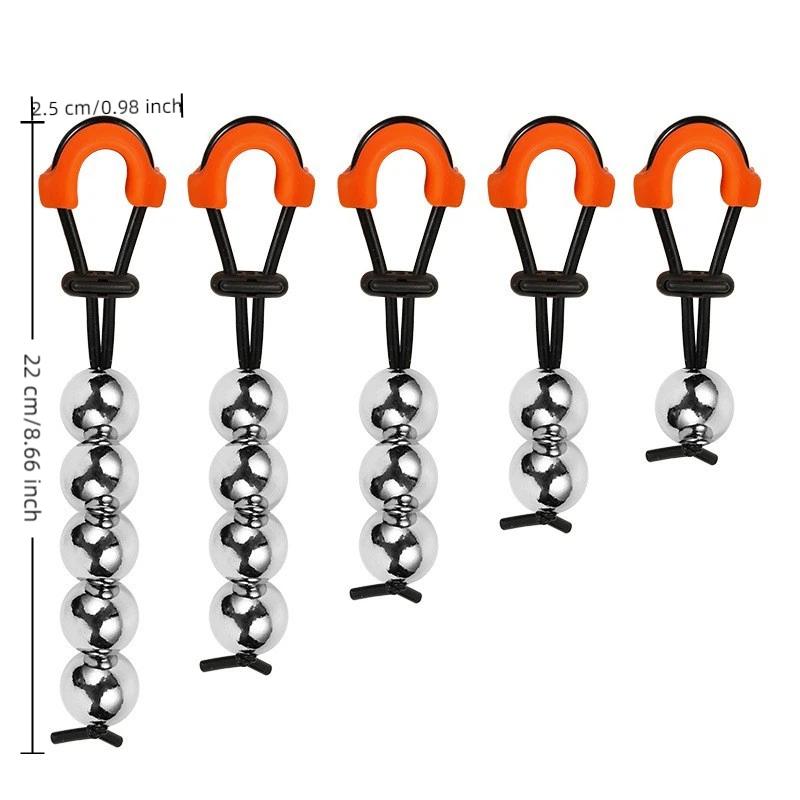 Male Weight-Bearing Penis Ring with Steel Ball Cock Ring Heavy Stretcher Penile Training Device Erection Extender for Men