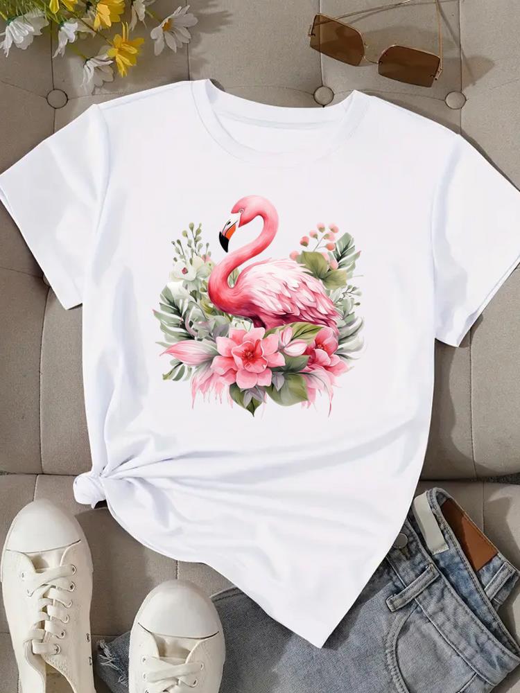 (Asian Size) love trend cute 90s Woman Print Tee Top Women Clothing T Shirt Fashion Female Short Sleeve Graphic T-shirts