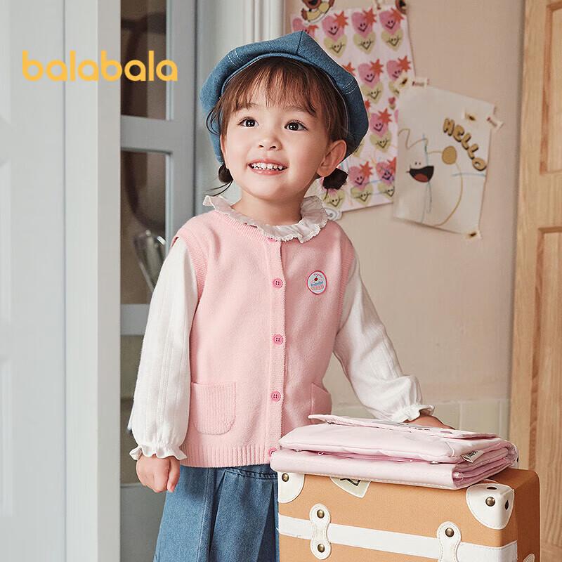 

Balabala Kids Winter Warm Half-Velvet Vest 120