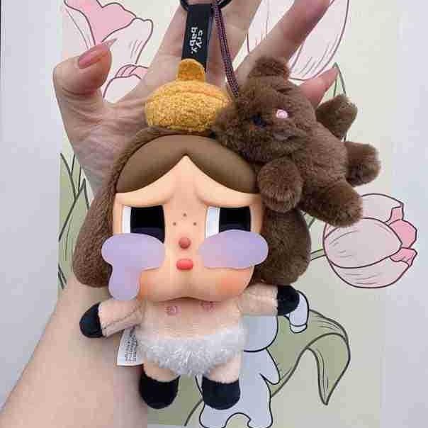 Car Pendant labubu Crybaby Crying Series Blind Box Figures Vinyl Face Doll Crybaby Pendant Mystery Box Toy bag charm Gift Children's birthday gift