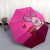 Winnie and Friends Themed Travel Umbrella-8 Ribs Automatic Opening and Closing, Portable Folding Design, Compact and Stylish Umbrella Suitab