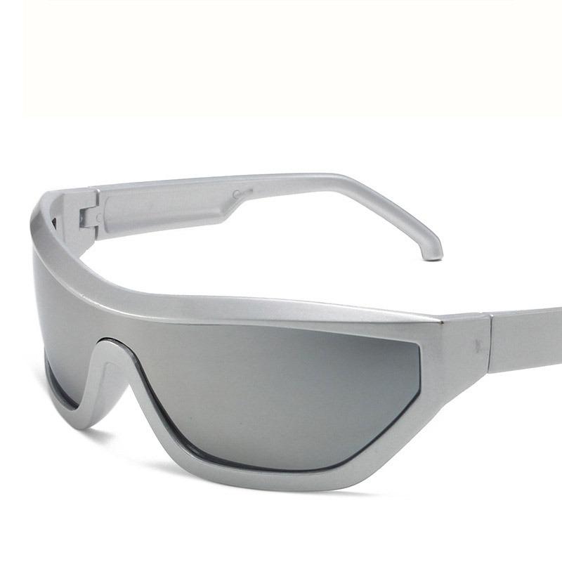 Ochelari de soare supradimensionați cu lentilă dintr-o singură piesă, nepolarizați, cu protecție solară pentru alpinism, Suneygl, ochelari de protecție pentru sporturi în aer liber și călărie