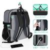 GOBUROS Basketball Backpack, Basketball Bag, Backpack for Basketball, Soccer, Volleyball, Gray