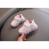 Kids Light Up Heart Pattern Korean Style Sports Sneakers For Boys And Girls