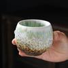 Japanese Style Ceramic Teacup Kiln Transformation Ceramic Tea Bowl Water Cup Kung Fu Single Cup Creative Teaware Drinkware New