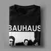 Men's Bauhaus 80s Goth T Shirts Cotton Clothing Fashion Short Sleeve Crewneck Tees Summer T-Shirt