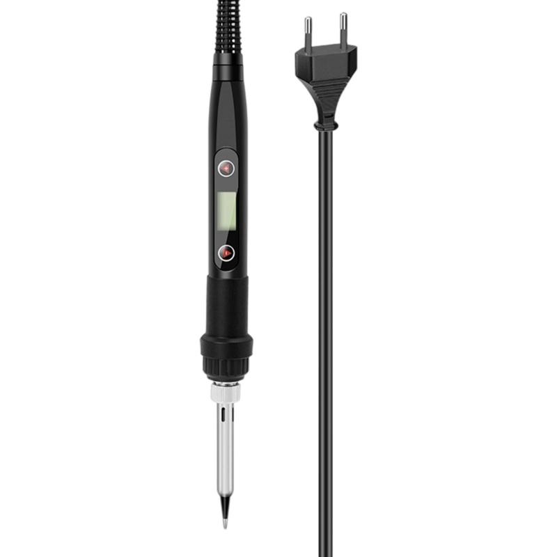 Adjustable Temperature Soldering Iron Digital Display 80W Accuracy Tool Rapid Heating For DIY And Professional Use