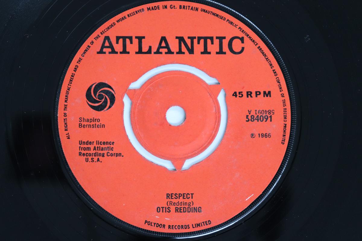 

7inch Record OTIS REDDING - Respect 584091 Atlantic 1966 UK Soul/Funk Used