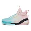 Kinder KT7 Stickstofftechnologie Professionelle Rutschfeste Verschleißfeste Stützende High-Top Basketballschuhe Kinder Basketballschuhe Blau Rosa 312221130-3
