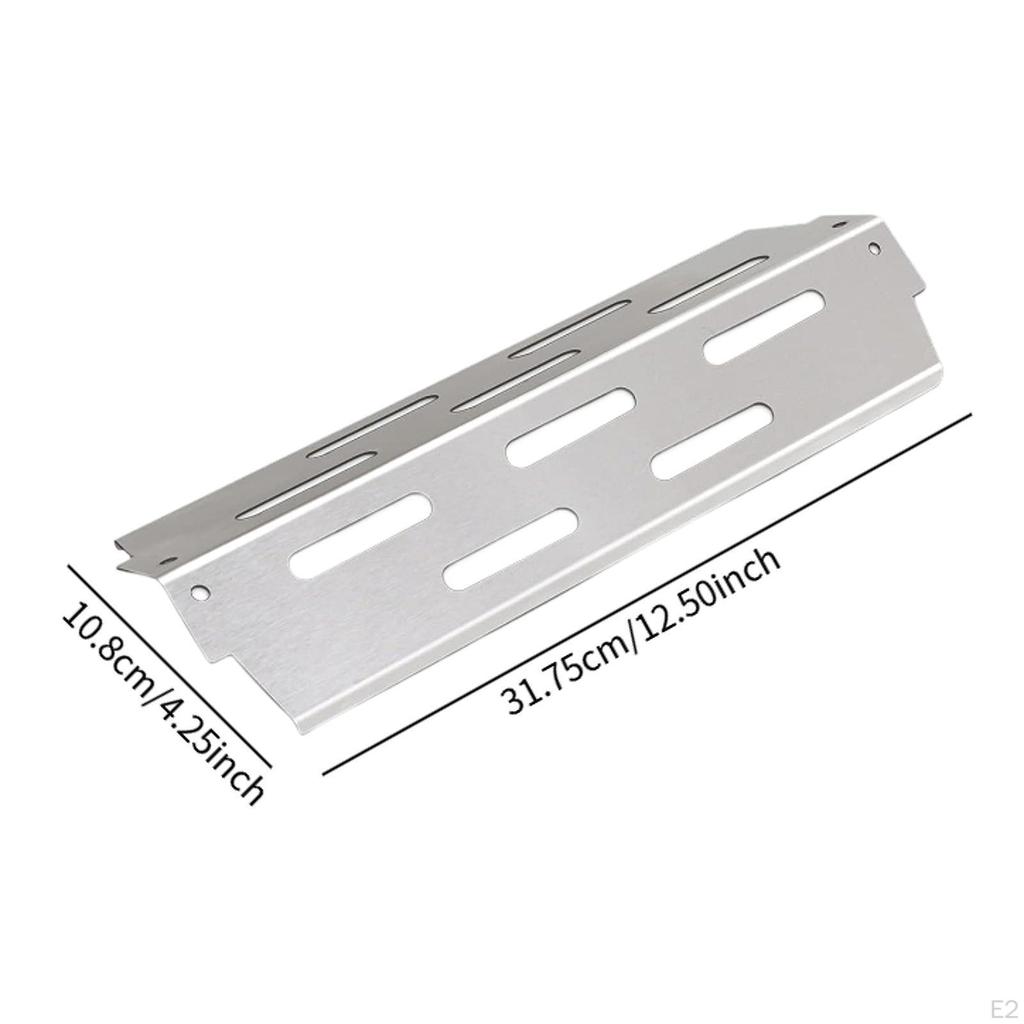 BBQ Plate, Heat Deflector, Heavy Duty Professional Accessory for Outdoor Cooking,