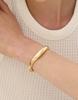 Hyeres Lor Champagne Moon (Y) Chunky Cuff Bangle Hl2B56224Yb