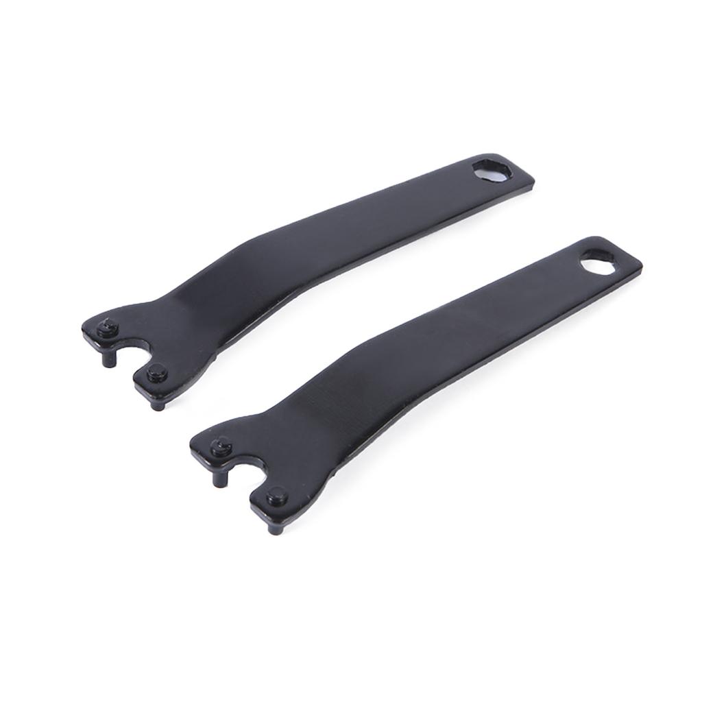 2 stk Vinkelslipernøkkel Flensnøkkel For 100 Vinkelslipernav Kraftverktøy Akslinger Enheter Festemidler Kraftverktøy