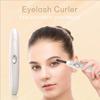 Heated Eyelash Curler - Electric Lash Curling Wand with Auto-Adjusting Temperature & Portable Design for Long-Lasting Curves