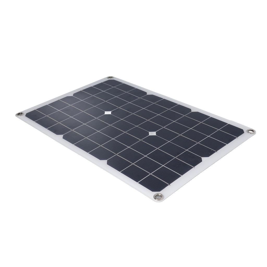 Solar Panel Flexible Waterproof Battery Charger Charge Board 20W Set Kit for Outdoor