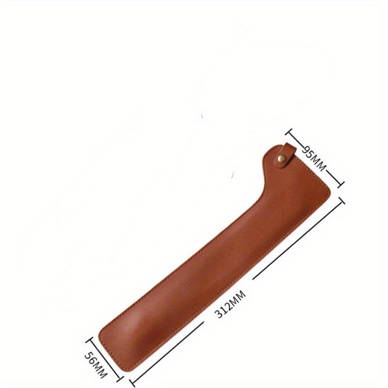 

Уличные щипцы для барбекю, сумка для хранения из кожи, многоцелевые кожаные щипцы для огня для кемпинга, подвесная поясная сумка для хранения