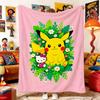 Double Bed Blankets and Bedspreads P-Poke-mons Fluffy Blanket Bedspread the Anime Home Decoration Sofa Picnic Throw & Throws Nap