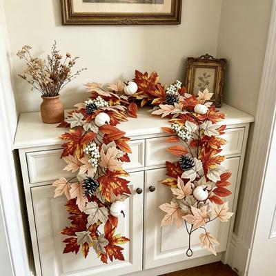 Decoração de casa – Flores e coroas artificiais