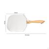 Lightweight Pizza Peel with Wood Handle | SpaceSaving Foldable Design, Aluminum