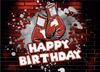 Boxing Backdrop Boxer Birthday Party Photo Booth Prop Selfie Background Banner