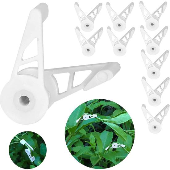10Pcs Plant Bender Eco-friendly Wear-resistant Plastic 360 Degree Planting Trainer Low Stress Control Benders for Garden