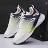 Sneakers for Men's Spring New Flying Knitted Breathable Shoes for Men's Lightweight Trendy Paired with Fashionable Running Shoes for Men's Shoes