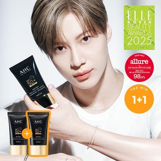 

AHC Masters Aqua Rich Sunscreen 50ml 1+1 Promotion