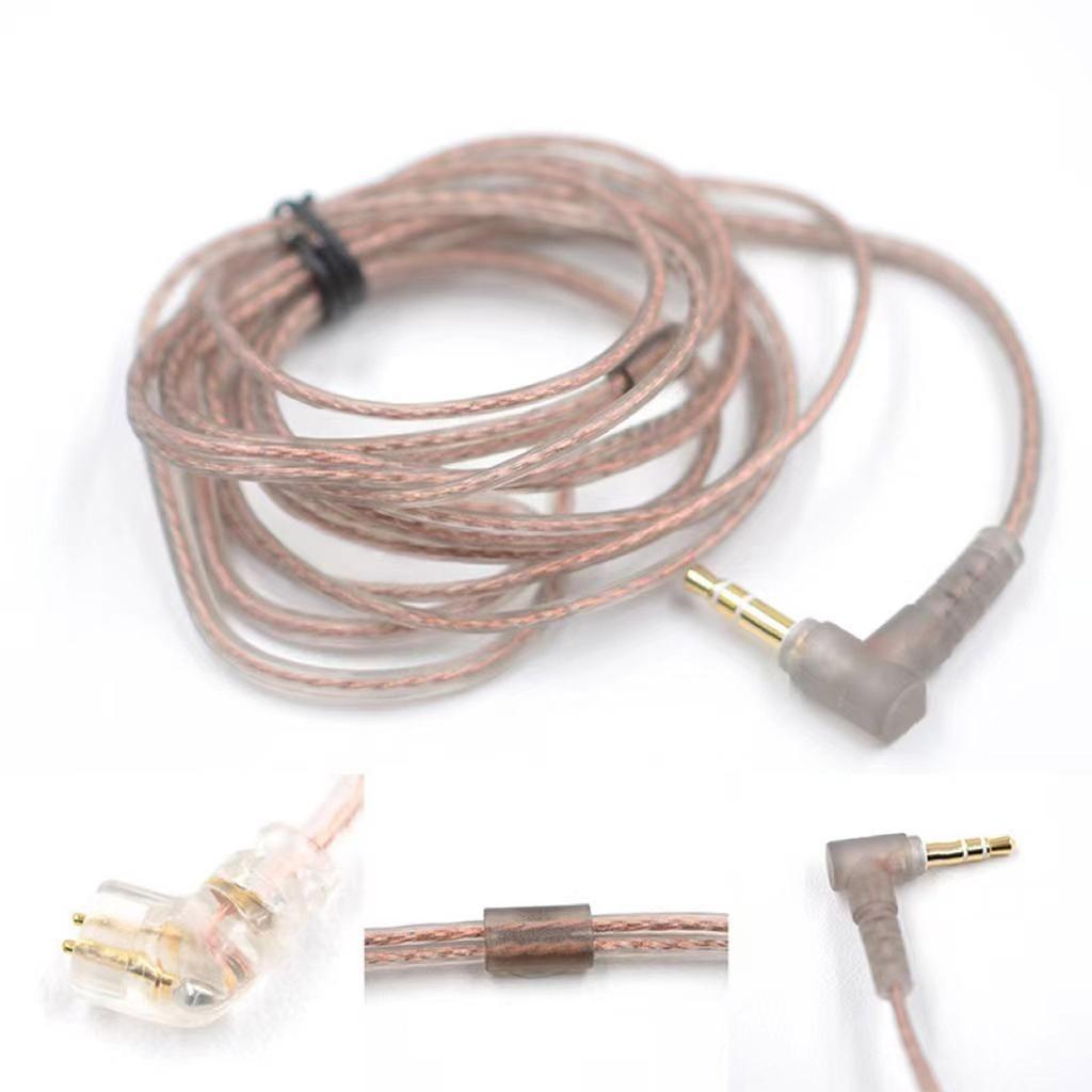 Upgraded 0.75mm Earphone Cord Wires for ZST/ZSR/ED12/ES3/ZS10/ZSN/ZSNPRO Earphone Accessory Clear Sound Transmission