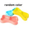 3 Dog Bowls for Puppies2-in-1 Bone Shaped Small Pet FeederPlastic Water and Food Container, Suitable for PuppiesCats, and Small Animals, Easy To Clean