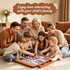 Light Weight Rolls Up PU Leather Backgammon Game Mat Backgammon Board And Chess Set For Traveler And Game Enthusiasts