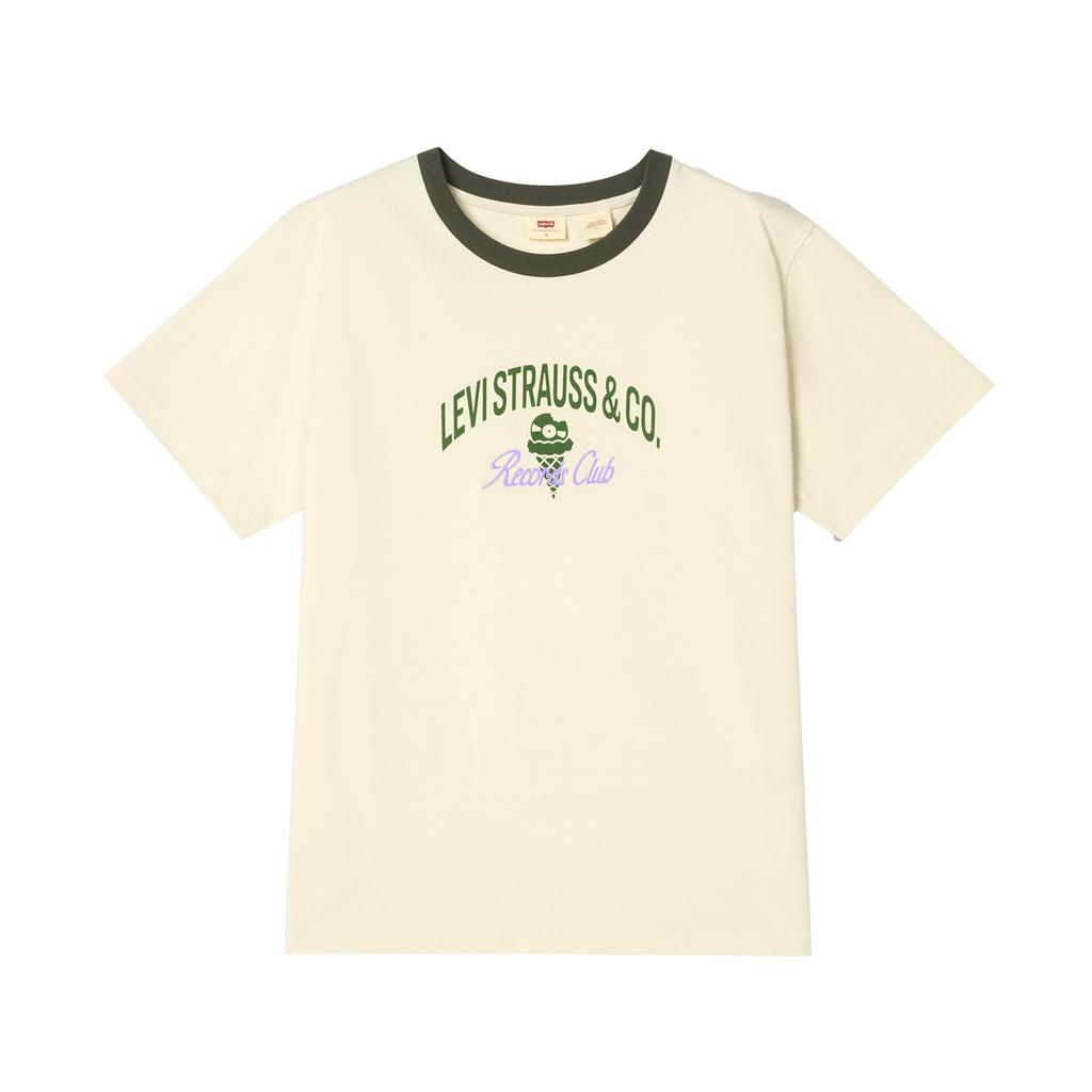 Levis Ice Cool Series Relaxed American Casual Short Sleeve T-Shirt Women T-Shirts 006QB-0000