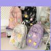 Stylish Nylon Backpack For Junior And High School Students Lightweight And Comfortable Design