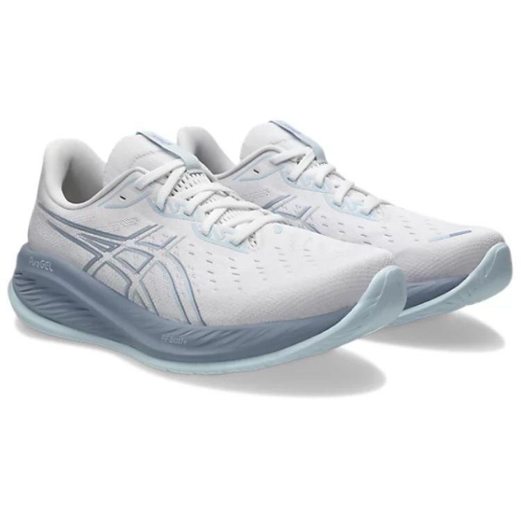 Asics Gel Cumulus 26 Bianco Grigio Freddo - 1011B792-102