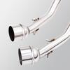 GY6 Oxygen Senso, Modified Connector Section Muffler, Motorcycle Exhaust Pipe, 125cc, 150cc, Middle Tube for GY6 Scooter