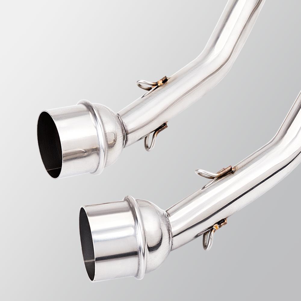 GY6 Oxygen Senso, Modified Connector Section Muffler, Motorcycle Exhaust Pipe, 125cc, 150cc, Middle Tube for GY6 Scooter