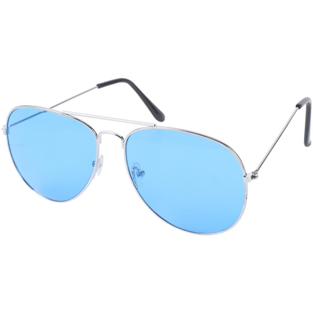 Aviator sluneční brýle pro ženy muže Retro dámské sluneční brýle zrcadlová skla pro nakupování cestování řízení venku ochrana UV400