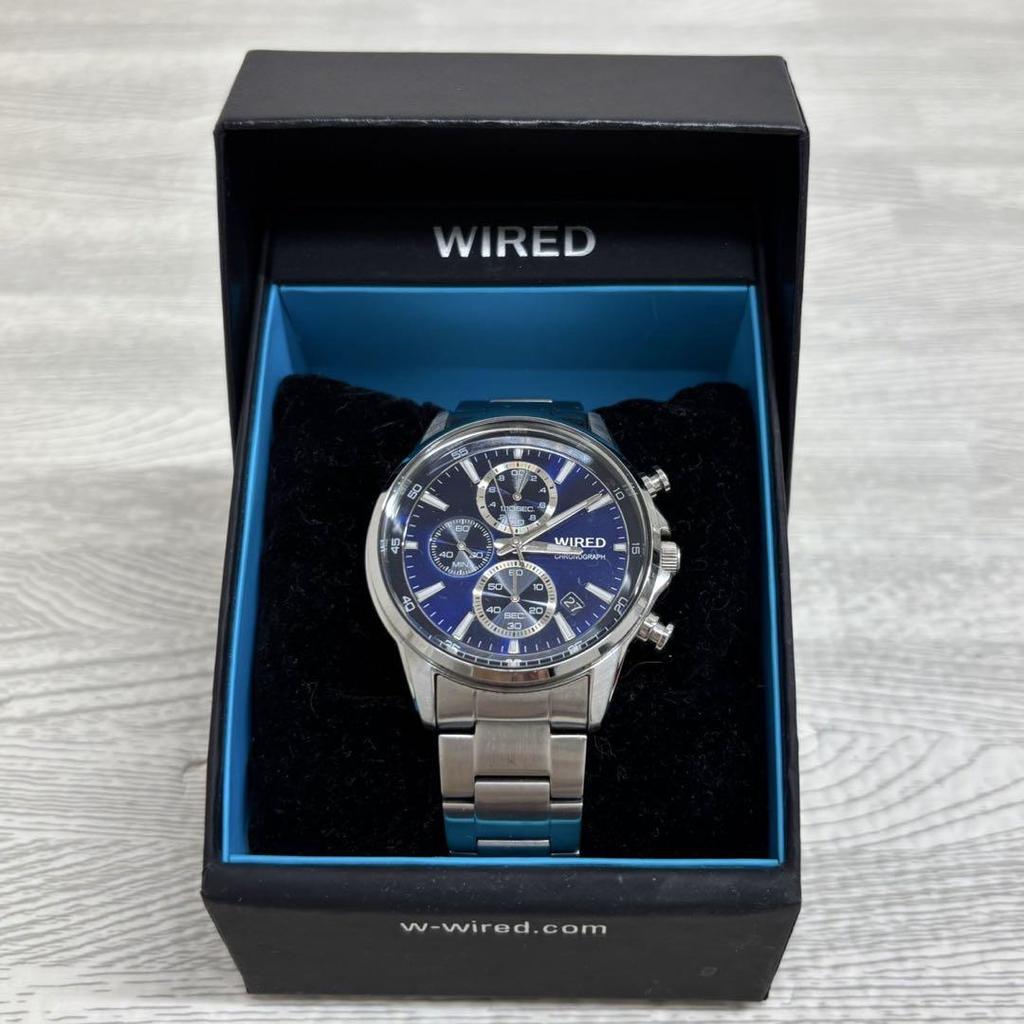 [USED] SEIKO WIRED Chronograph Watch VD57-KND0
