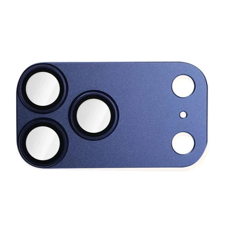 Aluminum Alloy Metal Camera Lens Protector Tempered Glass Camera Len Cover Hardness Protectors for iPhone 17 Pro Max 17PM 17Pro