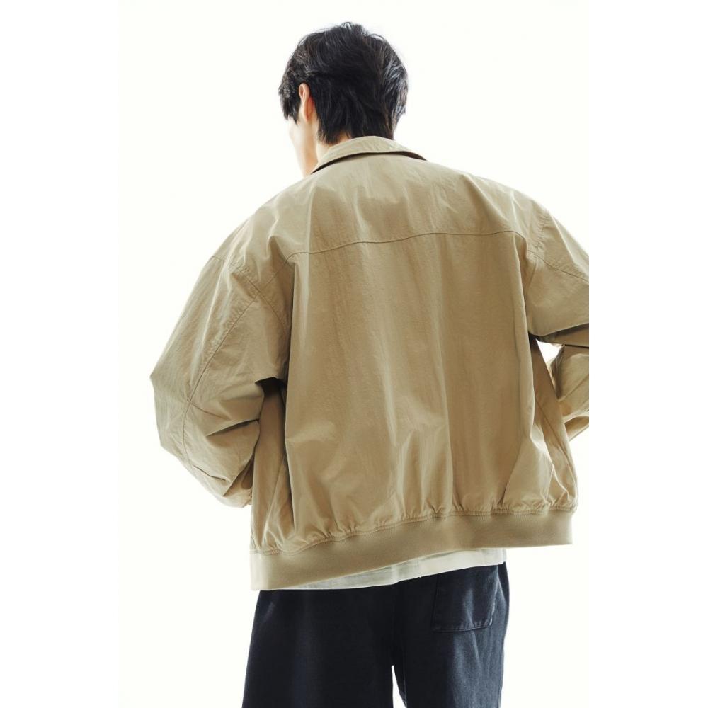 H M coacH Jacket Loose Fit Beige
