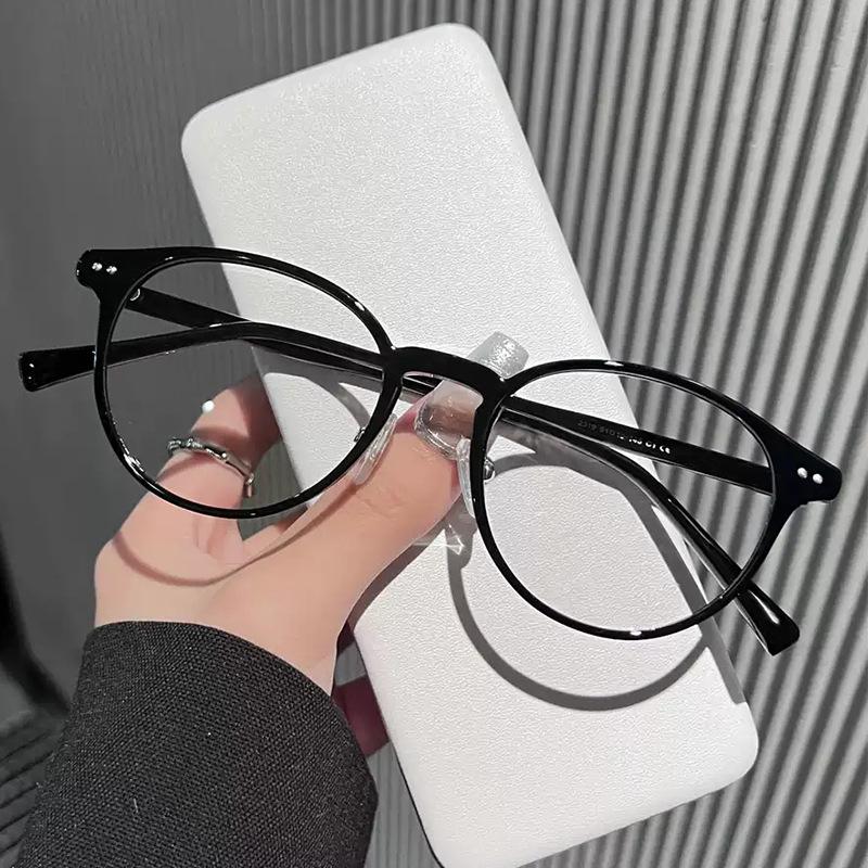 Round Shape Woman Eyeglass Frame Japan Style Anti Blue Light Women Glasses Frames Fashion Office Computer Glass