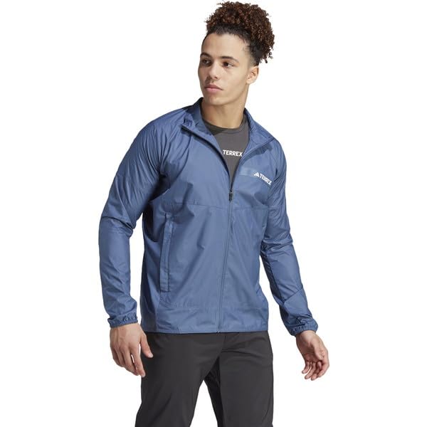 Adidas Terrex Multi Windbreaker Jacket Wondersteel Sizes Men's MCA85, (IA1792), J/XL